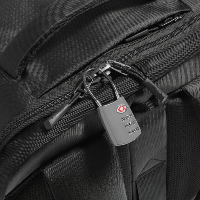 Tech-Protect Defender S70 – раница за лаптоп 24L за Ryanair & Wizz Air, 40×30×20 см, черна