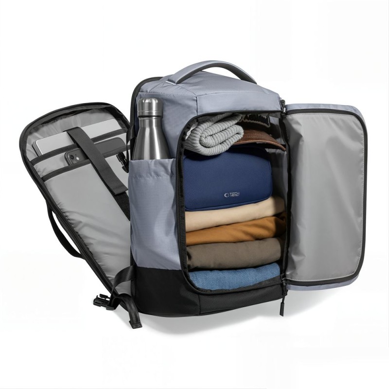 Tech-Protect Defender S70 Раниер & Wizz Air чанта-раница за лаптоп 24L 40x30x20 Urban Grey