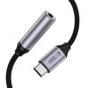 TECH-PROTECT ULTRABOOST адаптер USB-C към 3.5 мм mini jack (DAC) Iron Grey TECH-PROTECT ULTRABOOST адаптер USB-C към 3.5 мм mini jack (DAC) Iron Grey