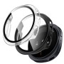 TECH-PROTECT DEFENSE 2-PACK за Samsung Galaxy Watch 8/9 (40 mm) – черно + прозрачно