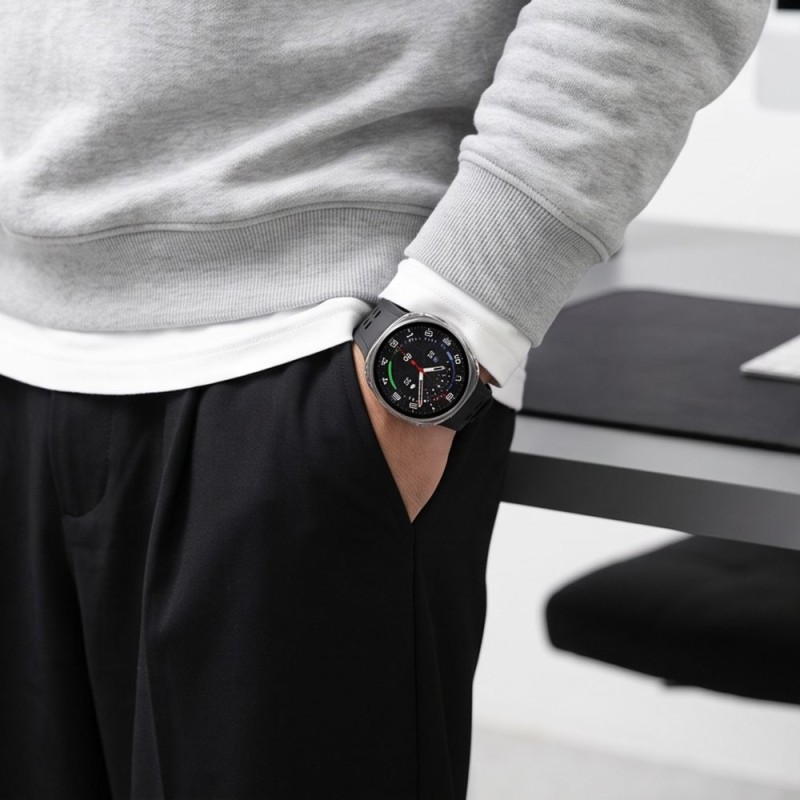 TECH-PROTECT DEFENSE 2-PACK за Samsung Galaxy Watch 8 / 9 (44 мм) – матово черно + прозрачно