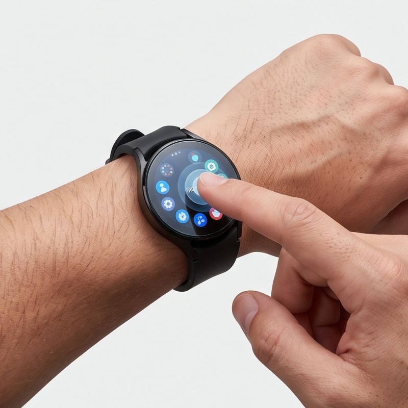 Закалено стъкло Tech-Protect Easy Set+ 2-Pack за Samsung Galaxy Watch Ultra 2 2026 (47 мм) – Clear