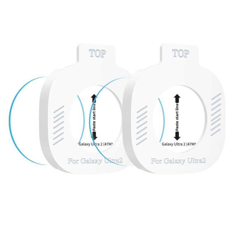 Закалено стъкло Tech-Protect Easy Set+ 2-Pack за Samsung Galaxy Watch Ultra 2 2026 (47 мм) – Clear