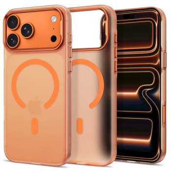 TECH-PROTECT MagZero MagSafe кейс за iPhone 17 Pro / 18 Pro матов Cosmic Orange