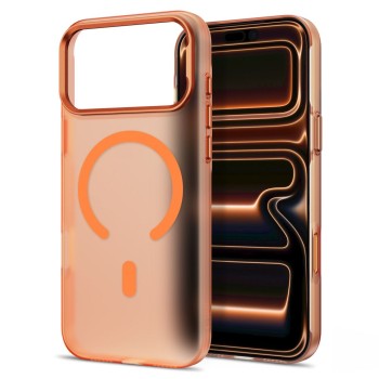 TECH-PROTECT MagZero MagSafe кейс за iPhone 17 Pro Max / 18 Pro Max, матово Cosmic Orange TECH-PROTECT MagZero MagSafe кейс за iPhone 17 Pro Max / 18 Pro Max, матово Cosmic Orange
