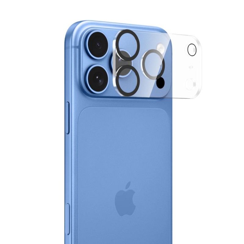 Tech-Protect Cam Fit+ защита за камера за iPhone 18 Pro (Clear) – темперирано стъкло 9H, 2.5D Tech-Protect Cam Fit+ защита за камера за iPhone 18 Pro (Clear) – темперирано стъкло 9H, 2.5D
