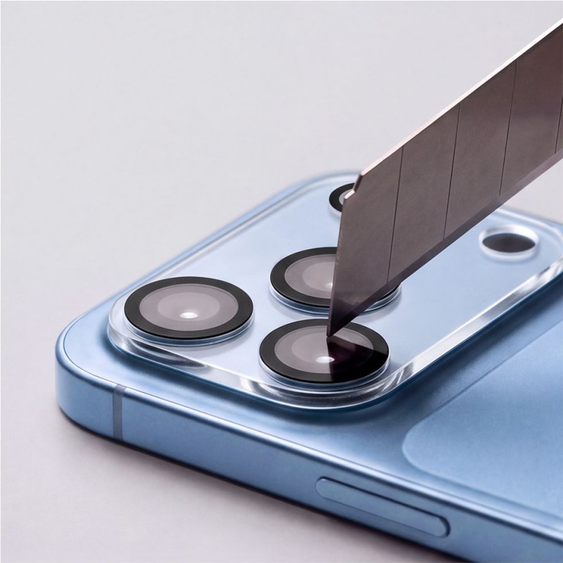 Tech-Protect Cam Fit+ защита за камера за iPhone 18 Pro (Clear) – темперирано стъкло 9H, 2.5D Tech-Protect Cam Fit+ защита за камера за iPhone 18 Pro (Clear) – темперирано стъкло 9H, 2.5D
