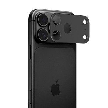 Tech-Protect Camalloy Fit+ протектор за камера за iPhone 18 Pro Max, черен