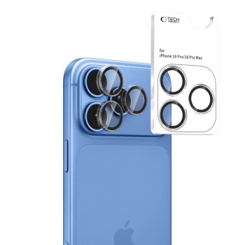 Tech-Protect Camring Fit+ протектор за камера за iPhone 18 Pro / 18 Pro Max CLEAR (прозрачен)