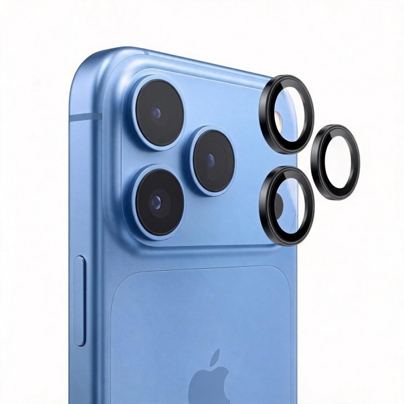 Tech-Protect Camring Fit+ протектор за камера за iPhone 18 Pro / 18 Pro Max (черен) Tech-Protect Camring Fit+ протектор за камера за iPhone 18 Pro / 18 Pro Max (черен)