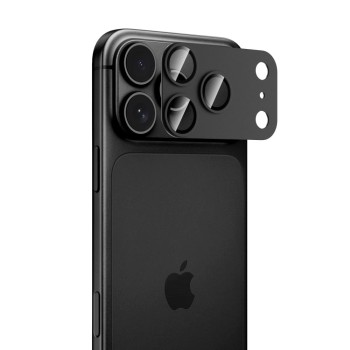 Tech-Protect Camfull Fit+ покритие за камера за iPhone 18 Pro (черно)
