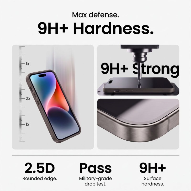 Tech-Protect Easy Set+ 3-PACK закалено стъкло за iPhone 18 Pro Max, прозрачно (SKU: 5906302325054) Tech-Protect Easy Set+ 3-PACK закалено стъкло за iPhone 18 Pro Max, прозрачно (SKU: 5906302325054)