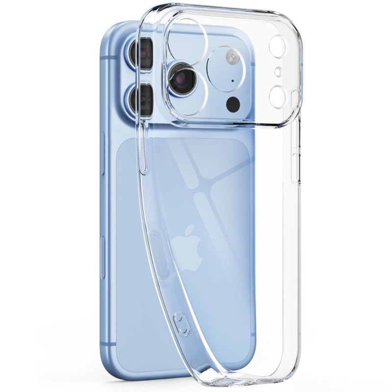 TECH-PROTECT FlexAir за iPhone 17 Pro Max / 18 Pro Max CLEAR (прозрачен)