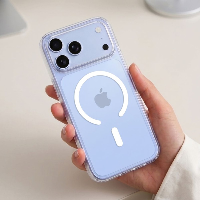 TECH-PROTECT FLEXAIR HYBRID MAGSAFE iPhone 17 Pro / 18 Pro – CLEAR TECH-PROTECT FLEXAIR HYBRID MAGSAFE iPhone 17 Pro / 18 Pro – CLEAR