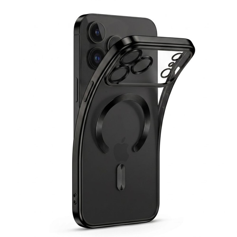 TECH-PROTECT MagFlex MagSafe кейс за iPhone 17 Pro / 18 Pro Shiny Black TECH-PROTECT MagFlex MagSafe кейс за iPhone 17 Pro / 18 Pro Shiny Black