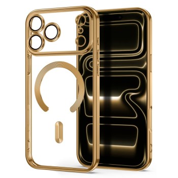 TECH-PROTECT MagFlex MagSafe кейс за iPhone 17 Pro Max / 18 Pro Max „Shiny Gold“