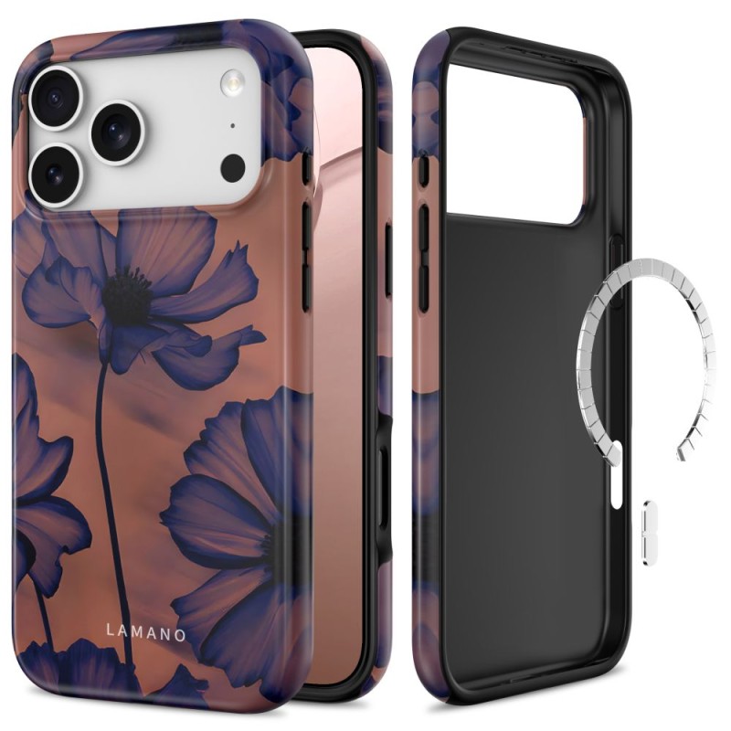 TECH-PROTECT LAMANO MagSafe за iPhone 17 Pro / 18 Pro „Velvet Night“ TECH-PROTECT LAMANO MagSafe за iPhone 17 Pro / 18 Pro „Velvet Night“