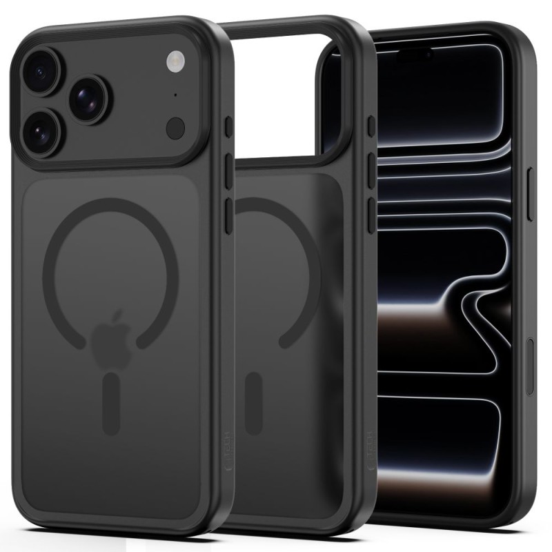 Tech-Protect Magmat Magsafe CC за iPhone 17 Pro / 18 Pro (матово черно)