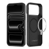 TECH-PROTECT ION CARBON MagSafe за iPhone 17 Pro / 18 Pro BLACK/SILVER TECH-PROTECT ION CARBON MagSafe за iPhone 17 Pro / 18 Pro BLACK/SILVER