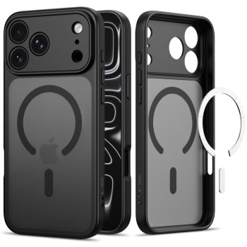TECH-PROTECT BASICMAG MagSafe кейс за iPhone 17 Pro / 18 Pro, матово черно