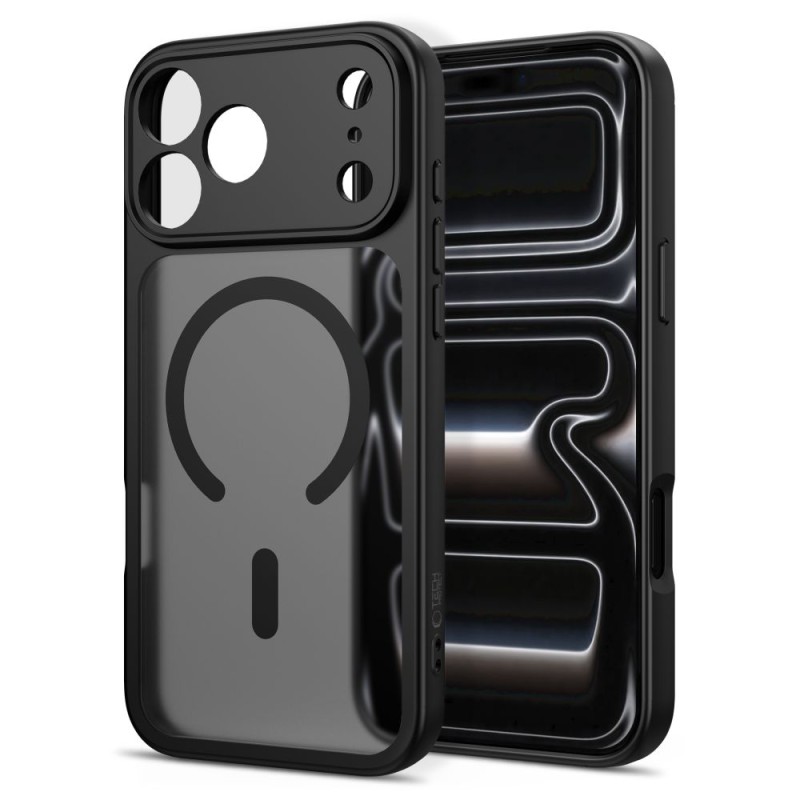 TECH-PROTECT BASICMAG MagSafe кейс за iPhone 17 Pro / 18 Pro, матово черно TECH-PROTECT BASICMAG MagSafe кейс за iPhone 17 Pro / 18 Pro, матово черно
