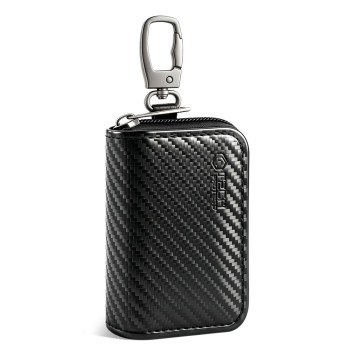 Етюи (калъф) тип Фарадей Tech-Protect KLR300 Pouch за ключове с Keyless RFID, Carbon (Карбон) Етюи (калъф) тип Фарадей Tech-Protect KLR300 Pouch за ключове с Keyless RFID, Carbon (Карбон)