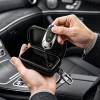 Етюи (калъф) тип Фарадей Tech-Protect KLR300 Pouch за ключове с Keyless RFID, Carbon (Карбон) - 5906302325405