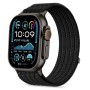 TECH-PROTECT Nylon Sport каишка за Apple Watch 8 / 9 / 10 / 11 / SE / ULTRA (44 / 45 / 46 / 49 мм) Black