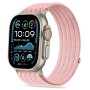 TECH-PROTECT NYLON SPORT каишка за Apple Watch 8/9/10/11/SE/Ultra (44/45/46/49 мм) Light Pink
