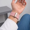 TECH-PROTECT NYLON SPORT каишка за Apple Watch 8/9/10/11/SE/Ultra (44/45/46/49 мм) Light Pink TECH-PROTECT NYLON SPORT каишка за Apple Watch 8/9/10/11/SE/Ultra (44/45/46/49 мм) Light Pink