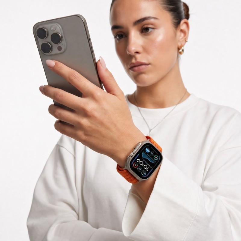 TECH-PROTECT NYLON SPORT ПРЕМИКА ЗА APPLE WATCH 8/9/10/11/SE/ULTRA (44/45/46/49 мм) ОРАНЖЕВ TECH-PROTECT NYLON SPORT ПРЕМИКА ЗА APPLE WATCH 8/9/10/11/SE/ULTRA (44/45/46/49 мм) ОРАНЖЕВ