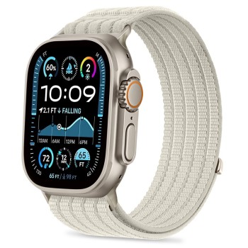 TECH-PROTECT NYLON SPORT каишка за Apple Watch 8/9/10/11/SE/ULTRA (44/45/46/49 мм) Starlight