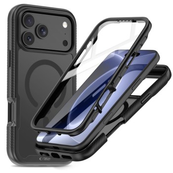 Tech-Protect Defense MagSafe за iPhone 17 Pro / 18 Pro (Matte Black)
