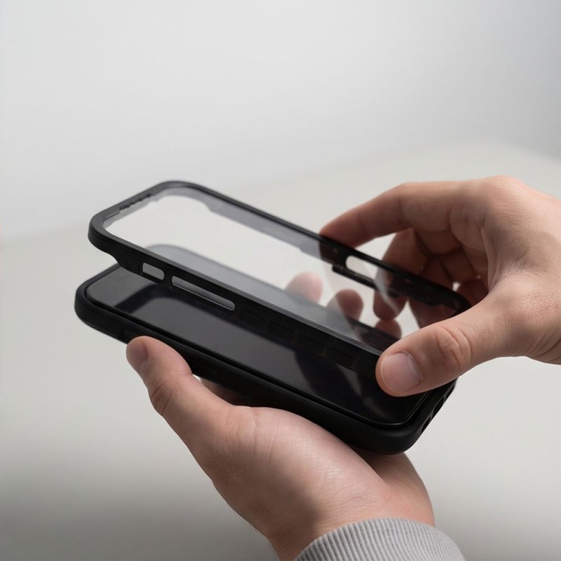 Tech-Protect Defense MagSafe за iPhone 17 Pro / 18 Pro (Matte Black)
