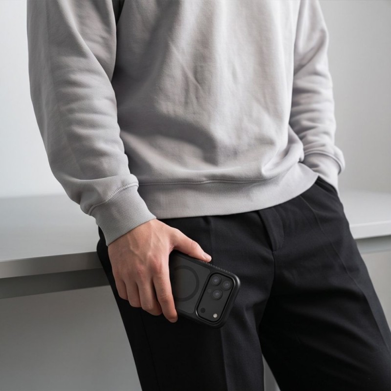 TECH-PROTECT DEFENSE MagSafe за iPhone 17 Pro Max / 18 Pro Max, матово черно TECH-PROTECT DEFENSE MagSafe за iPhone 17 Pro Max / 18 Pro Max, матово черно