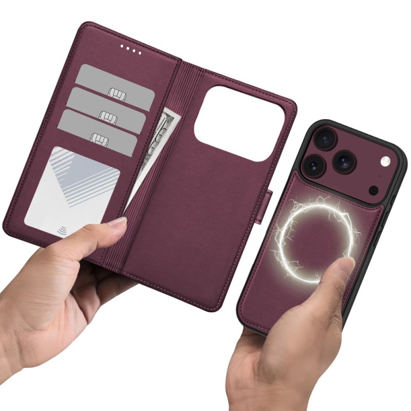 Tech-Protect Wallet MagSafe портмоне за iPhone 17 Pro Max / 18 Pro Max Mulberry Tech-Protect Wallet MagSafe портмоне за iPhone 17 Pro Max / 18 Pro Max Mulberry