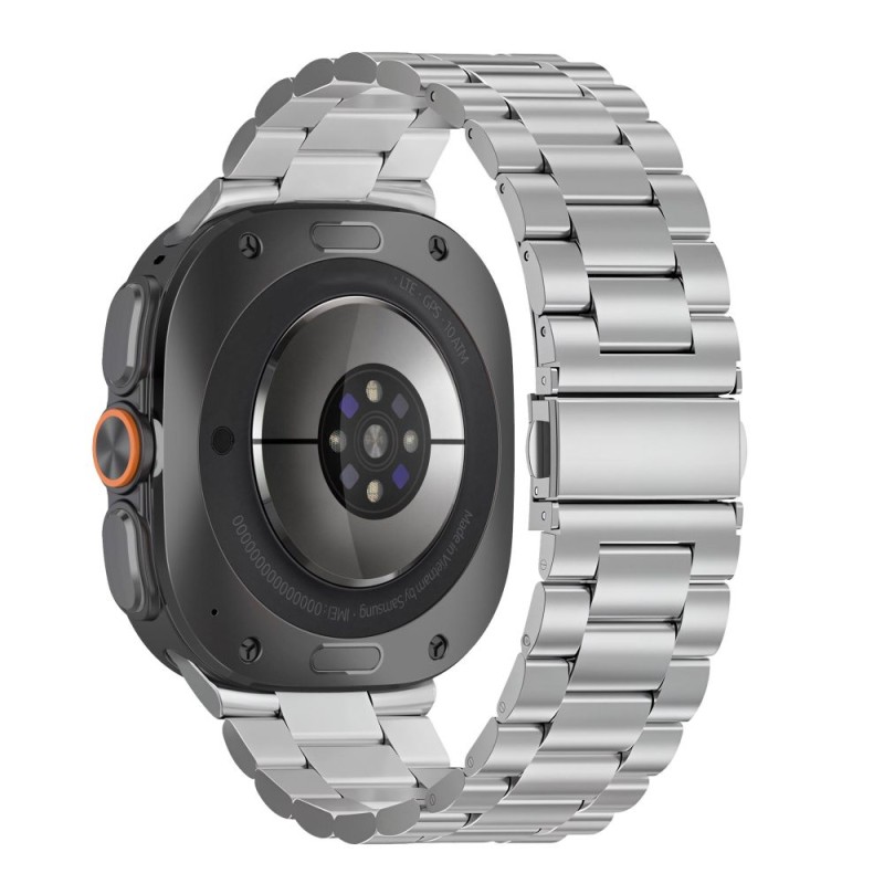 TECH-PROTECT STAINLESS метална каишка за SAMSUNG GALAXY WATCH ULTRA 1 / 2 2024-2026 (47 мм) сребърна