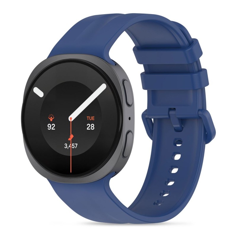 Tech-Protect Silicone Evo каишка за Samsung Galaxy Watch 8 / 9 / Classic (40 / 44 / 46 мм) Navy Blue - 5906302325597
