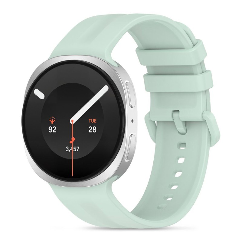 Tech-Protect Silicone Evo каишка за Samsung Galaxy Watch 8/9/Classic (40/44/46 мм) Mint Cream - 5906302325610