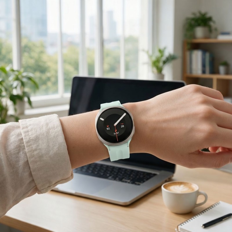 Tech-Protect Silicone Evo каишка за Samsung Galaxy Watch 8/9/Classic (40/44/46 мм) Mint Cream - 5906302325610