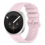 TECH-PROTECT Silicone Evo силиконова каишка за Samsung Galaxy Watch 8/9/Classic (40/44/46 мм) Powder Pink