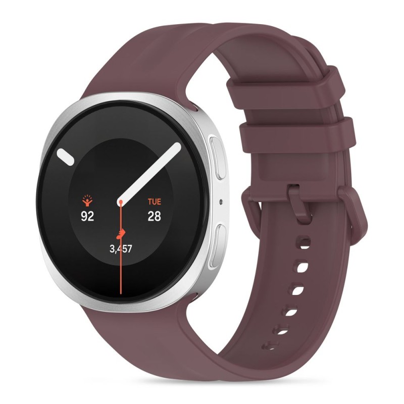 Tech-Protect Silicone Evo силиконова каишка за Samsung Galaxy Watch 8 / 9 / Classic (40 / 44 / 46 мм) Velvet Plum - 5906302325641