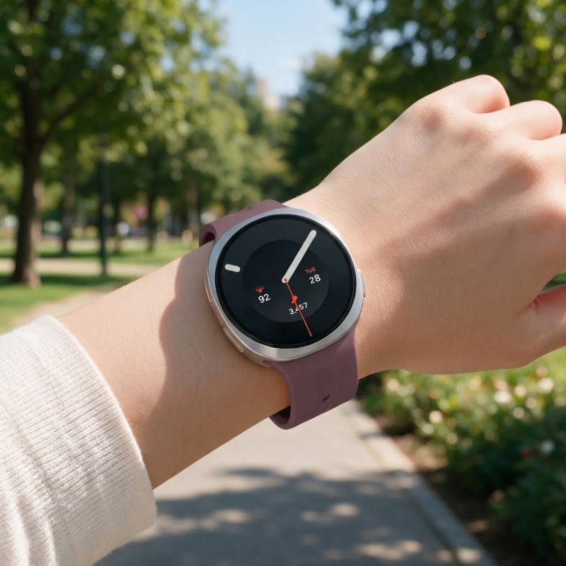 Tech-Protect Silicone Evo силиконова каишка за Samsung Galaxy Watch 8 / 9 / Classic (40 / 44 / 46 мм) Velvet Plum - 5906302325641