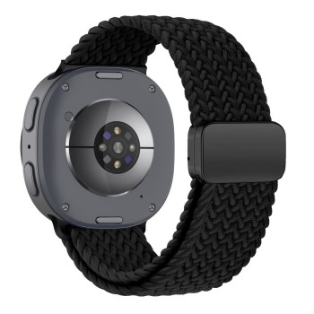 TECH-PROTECT NylonMag каишка за Samsung Galaxy Watch 8/9/Classic (40/44/46 мм) черна TECH-PROTECT NylonMag каишка за Samsung Galaxy Watch 8/9/Classic (40/44/46 мм) черна