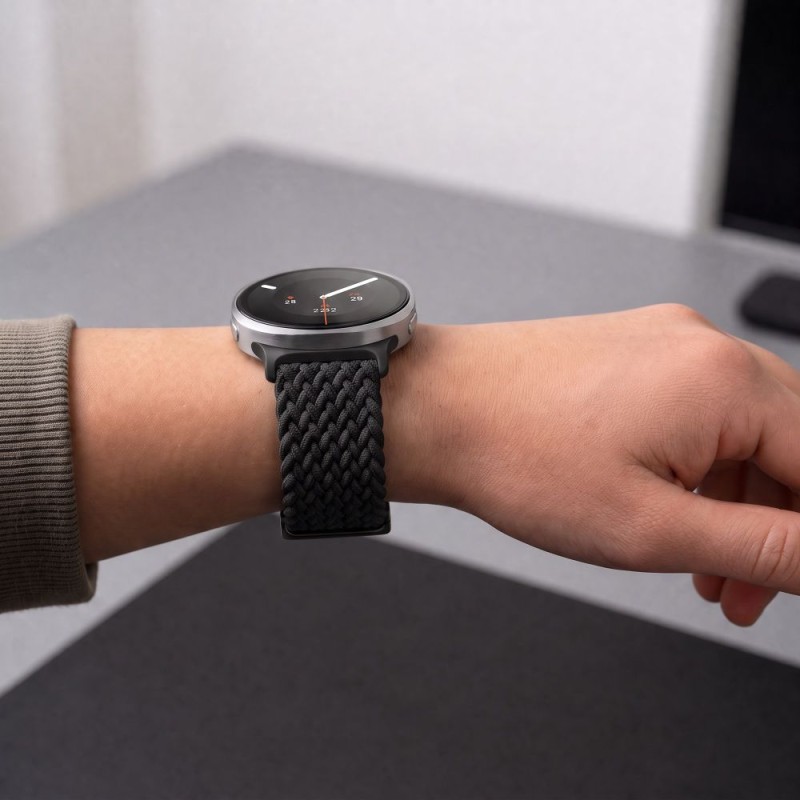 TECH-PROTECT NylonMag каишка за Samsung Galaxy Watch 8/9/Classic (40/44/46 мм) черна TECH-PROTECT NylonMag каишка за Samsung Galaxy Watch 8/9/Classic (40/44/46 мм) черна