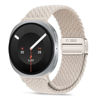 Tech-Protect NylonMag магнитна метална закопчалка за Samsung Galaxy Watch 8/9/Classic (40/44/46 мм) Starlight