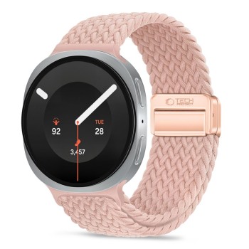TECH-PROTECT NYLONMAG за Samsung Galaxy Watch 8 / 9 / Classic (40/44/46 mm) Dusty Rose