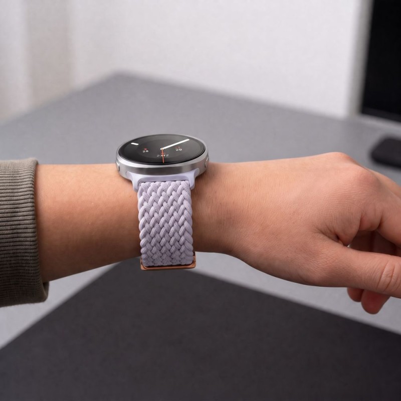 TECH-PROTECT NylonMag каишка за Samsung Galaxy Watch 8/9/Classic (40/44/46 мм) Periwinkle TECH-PROTECT NylonMag каишка за Samsung Galaxy Watch 8/9/Classic (40/44/46 мм) Periwinkle