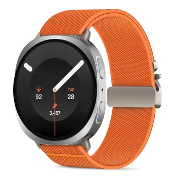 Tech-Protect Nylon Clasp каишка за Samsung Galaxy Watch 8/9/Classic (40/44/46 мм) оранжева