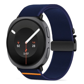 Tech-Protect Nylon Clasp каишка за Samsung Galaxy Watch 8 / 9 / Classic (40/44/46 мм) Navy Blue